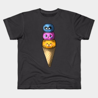 Cute Ice Cream Kids T-Shirt